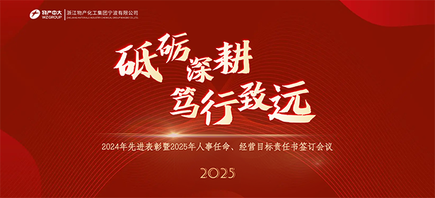 砥礪深耕 篤行致遠(yuǎn)——2024年先進表彰暨2025年人事任命、經(jīng)營目標(biāo)責(zé)任書簽訂會議
